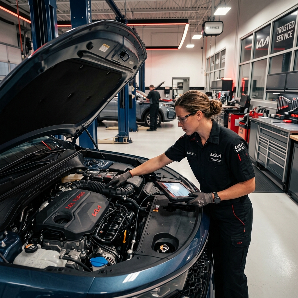 Kia Maslak Teknik Servis Alanı